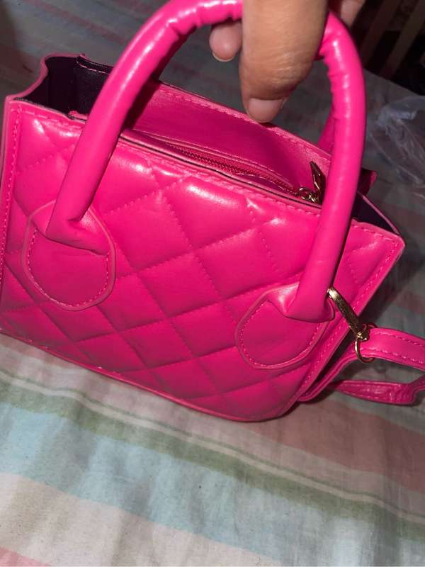 Mini pink hand bag