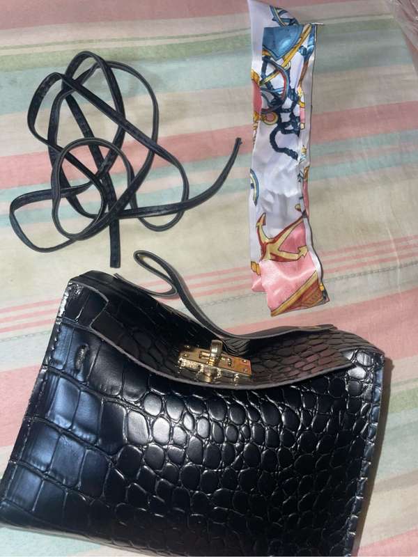 Mini black handbag