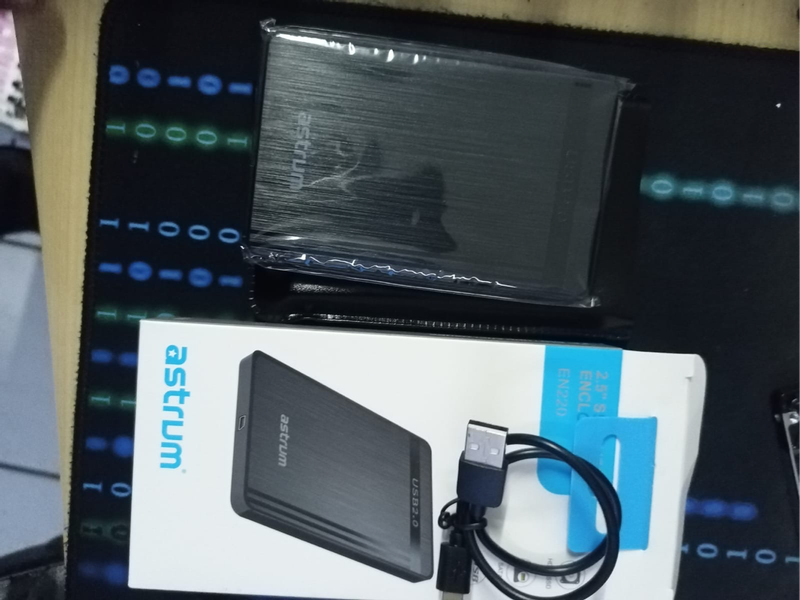 Toshiba 1TB + Astrum Enclosure