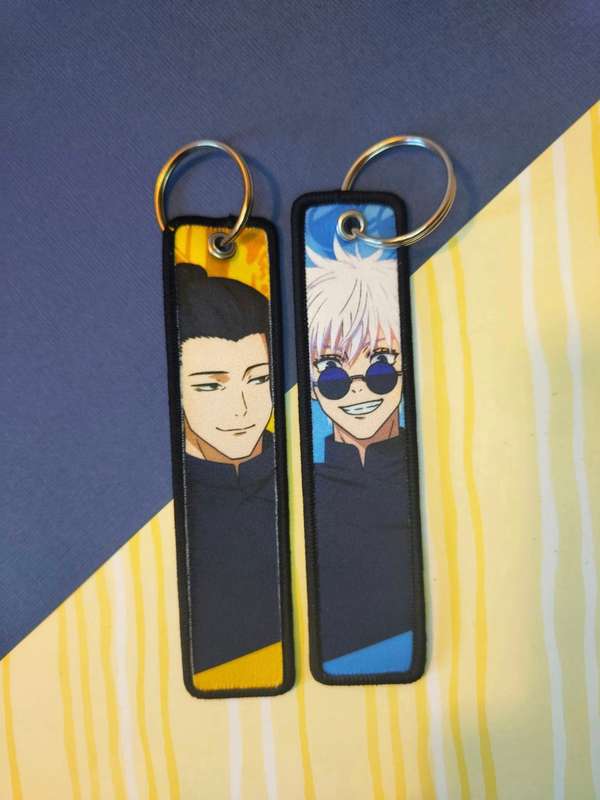 Anime Gojo/Geto from Jujutsu Kaisen Keychain