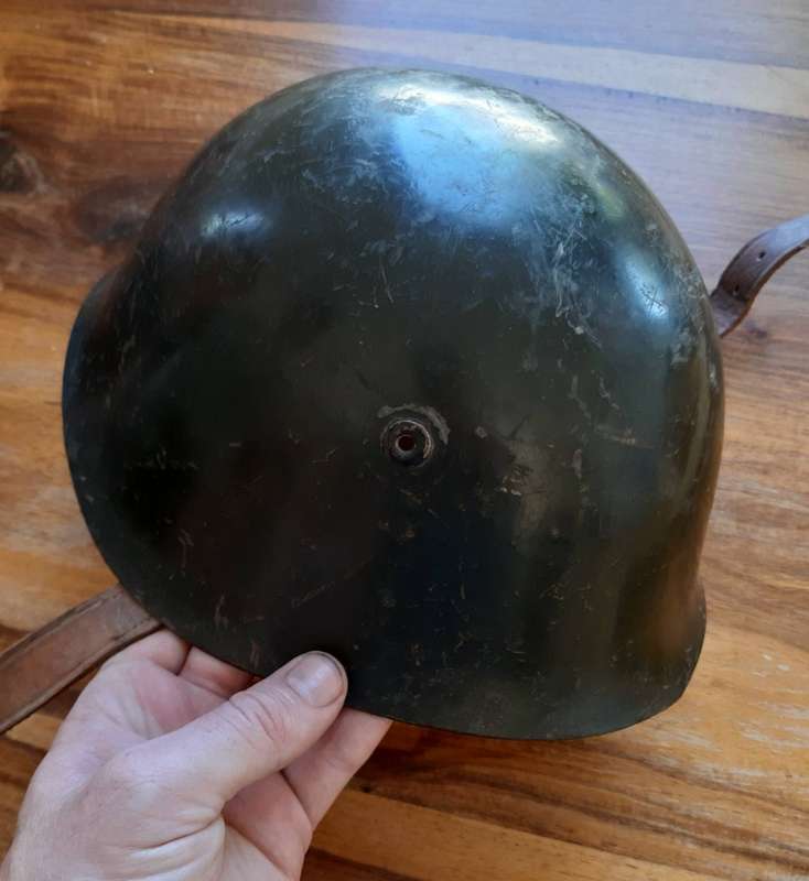 Soviet/USSR  era Eastern Europe Military helmet, authentic