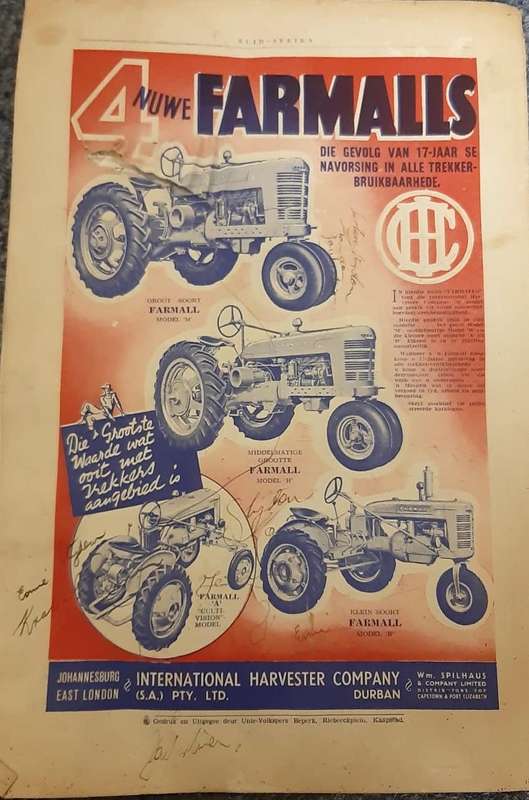 Unieke en rare versamelstuk!  WW2 1940-1941 Suid Afrika Geillustreerde Jaarboek