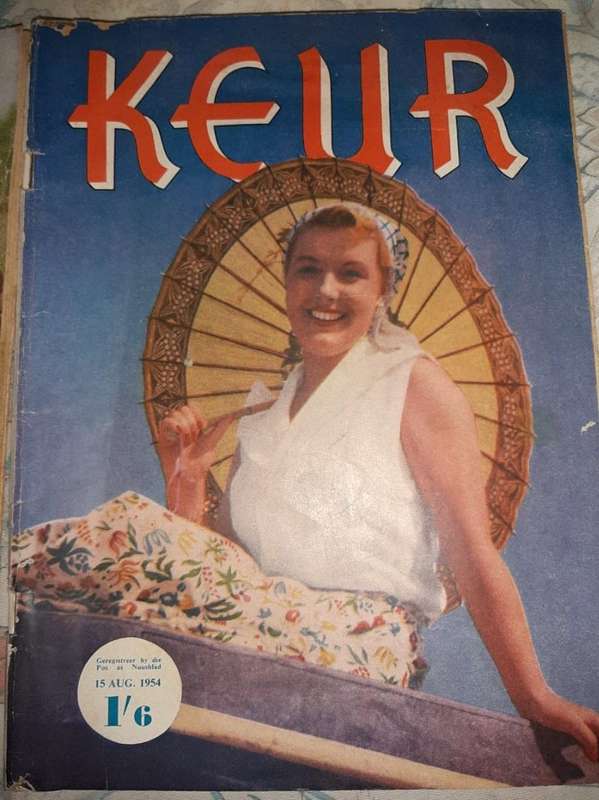 Vyf Tydskrifte van 1954! Pragtige toestand.