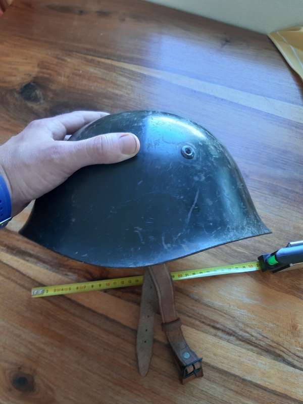 Soviet/USSR  era Eastern Europe Military helmet, authentic