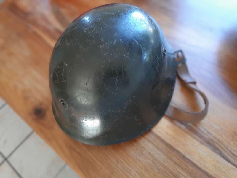 Soviet/USSR  era Eastern Europe Military helmet, authentic