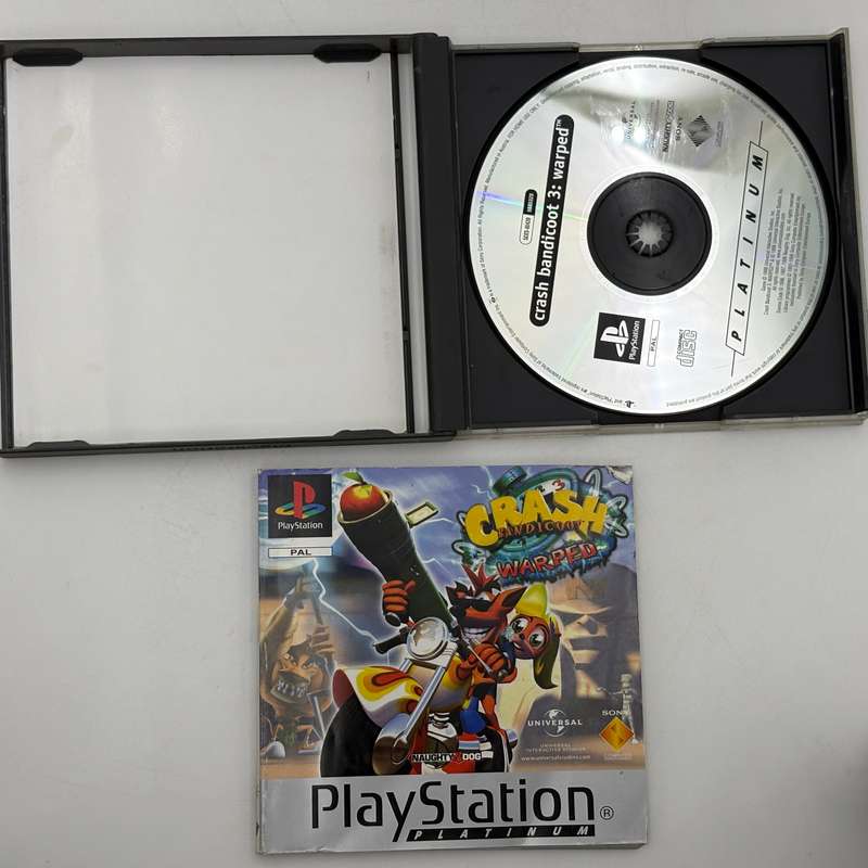 Crash Bandicoot 3: Warped (PS1 - Platinum)