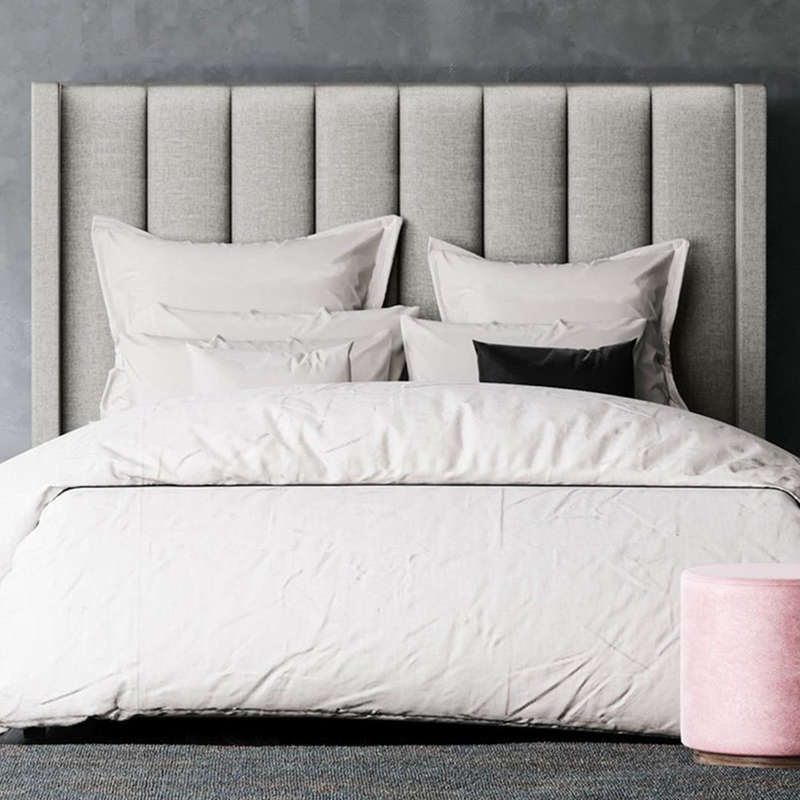 Winged Queen Size Headboard