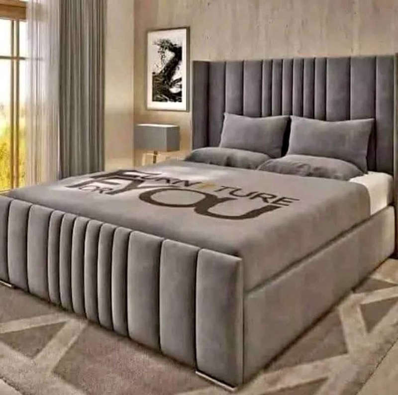 sleigh bed double size without mattress