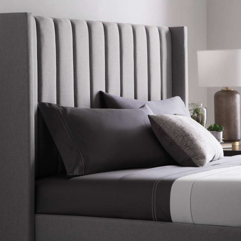 Panel /winged queen size headboard