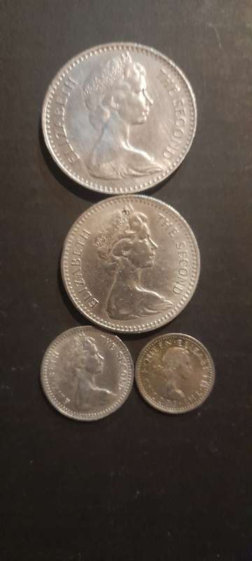 Old african coins Rhodisia