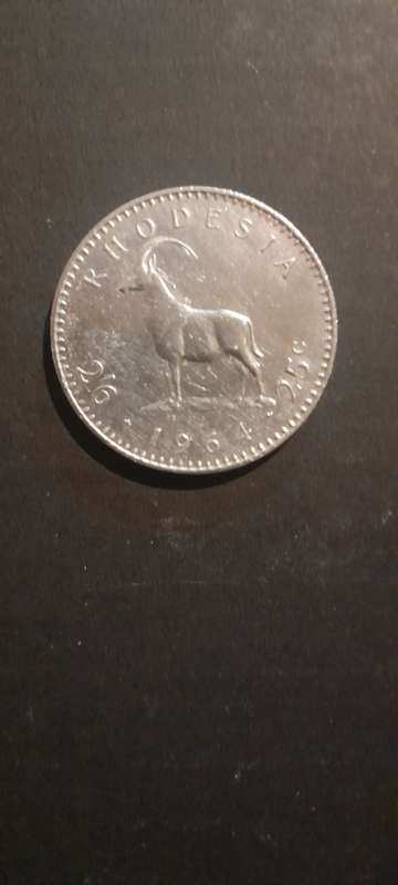 Old african coins Rhodisia