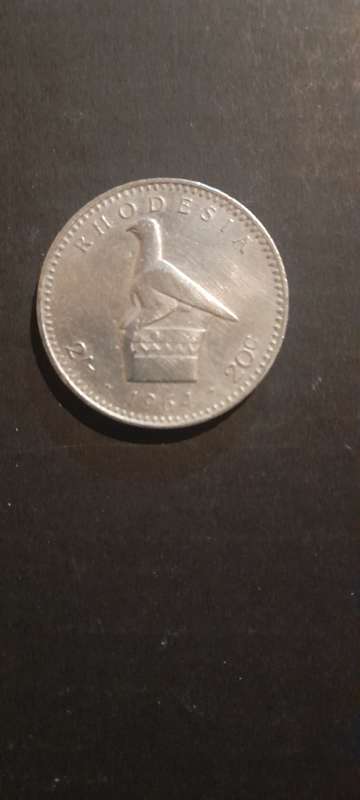 Old african coins Rhodisia