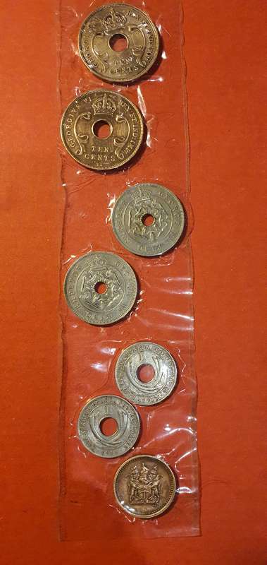East africa,southern rhodisia coins,east africa uganda coins