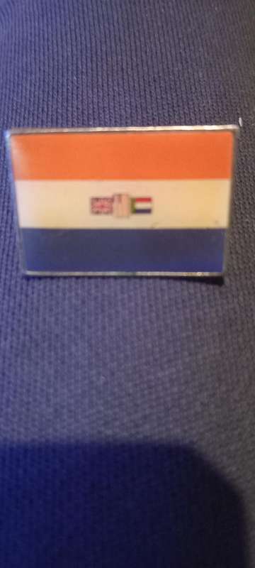 South african army cadet pocket flash/fob badge SADF south african flag original