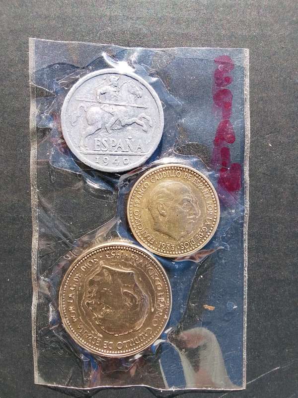 Spain old coins