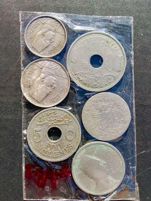 Old Egypt coins