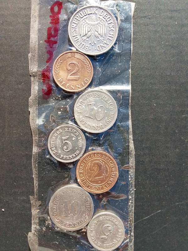 Old rare deutche coins