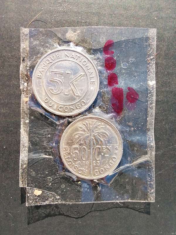 Old congo rare coins