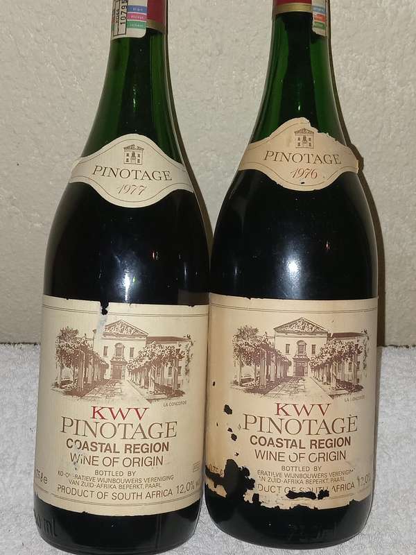 1976+1977 KWV Pinotage