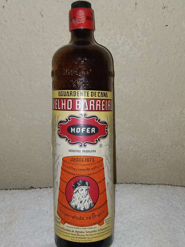 Vintage rare Velho barreiro Brazilian liqueur