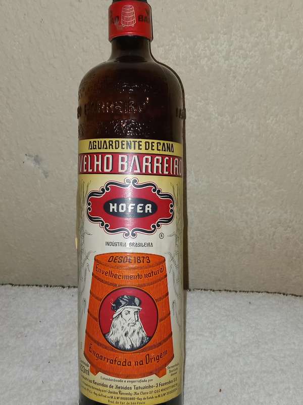 Vintage rare Velho barreiro Brazilian liqueur