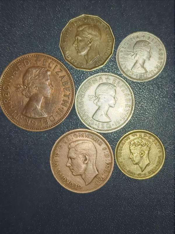 Old U.K coins