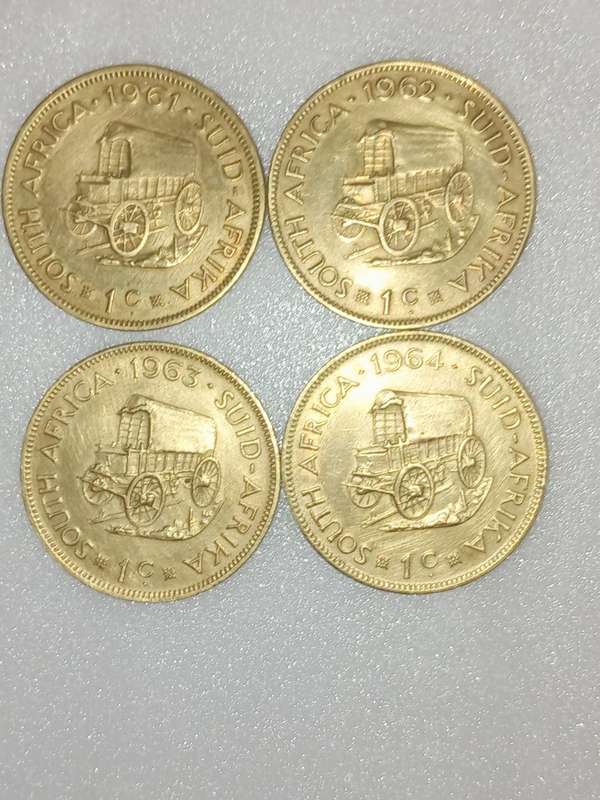 Old collectors south african coins