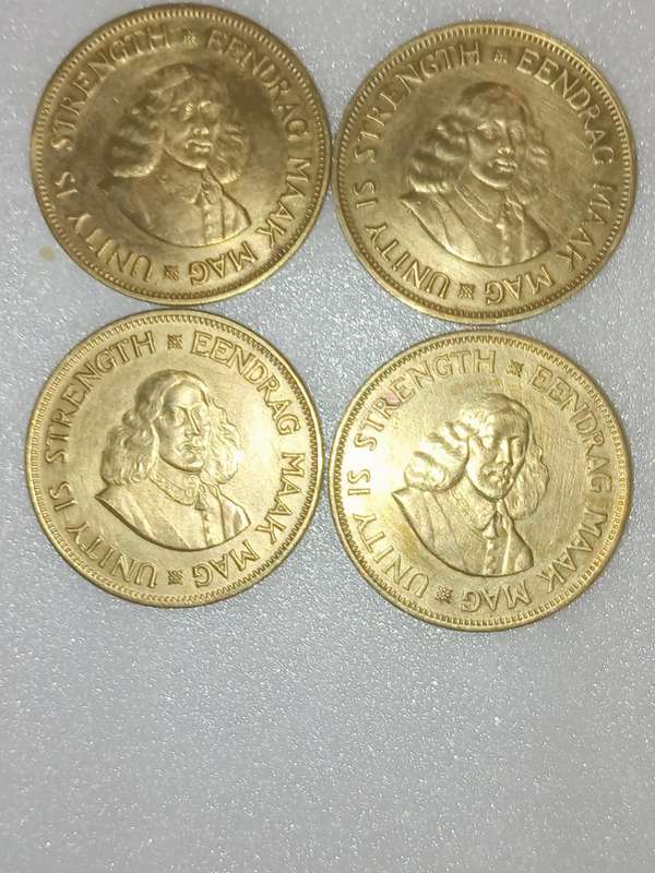 Old collectors south african coins