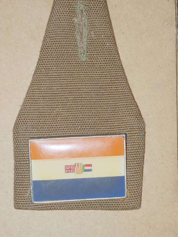 South african army cadet pocket flash/fob badge SADF south african flag original