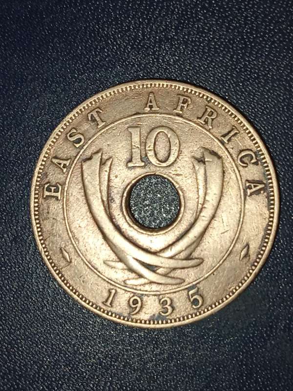 Old collectors east african coins
