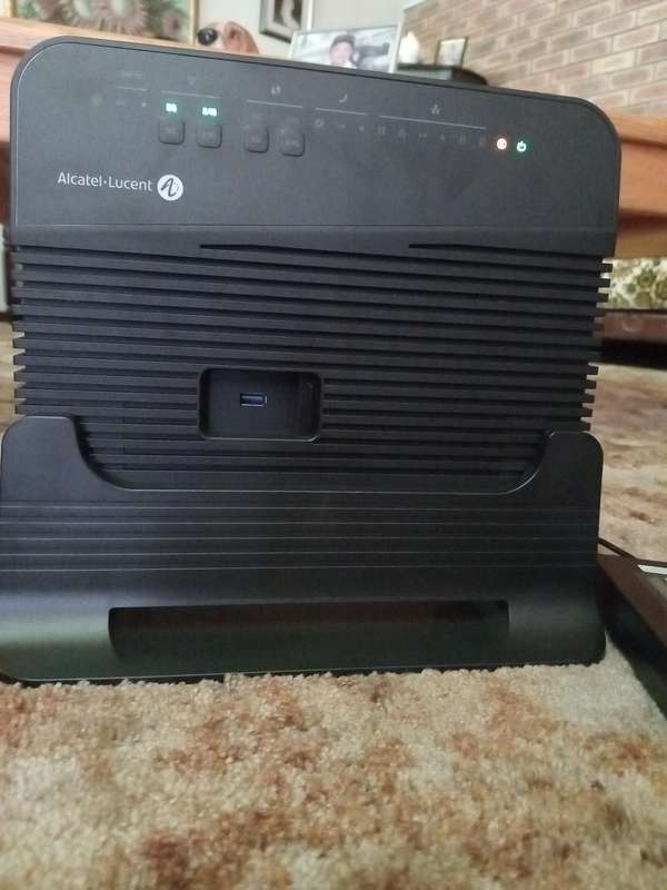 Alcatel lucent high speed xDSL wifi router