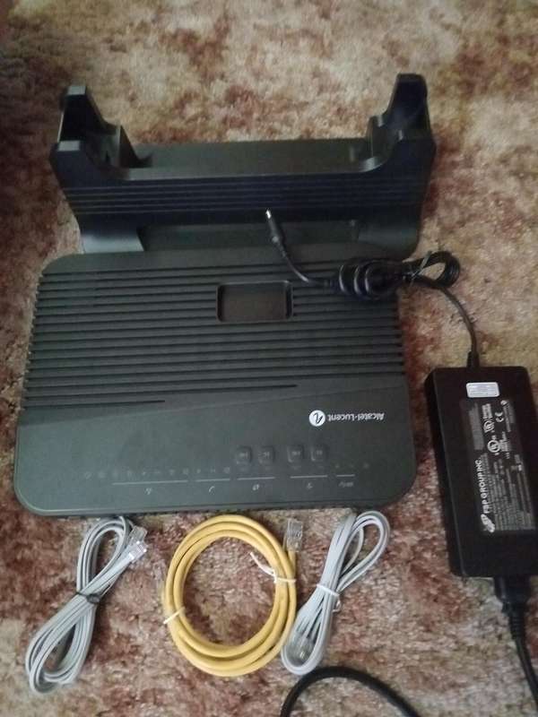 Alcatel lucent high speed xDSL wifi router