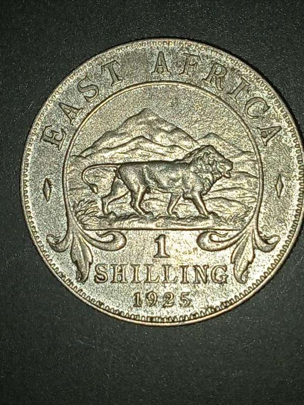 Old african coins,east africa