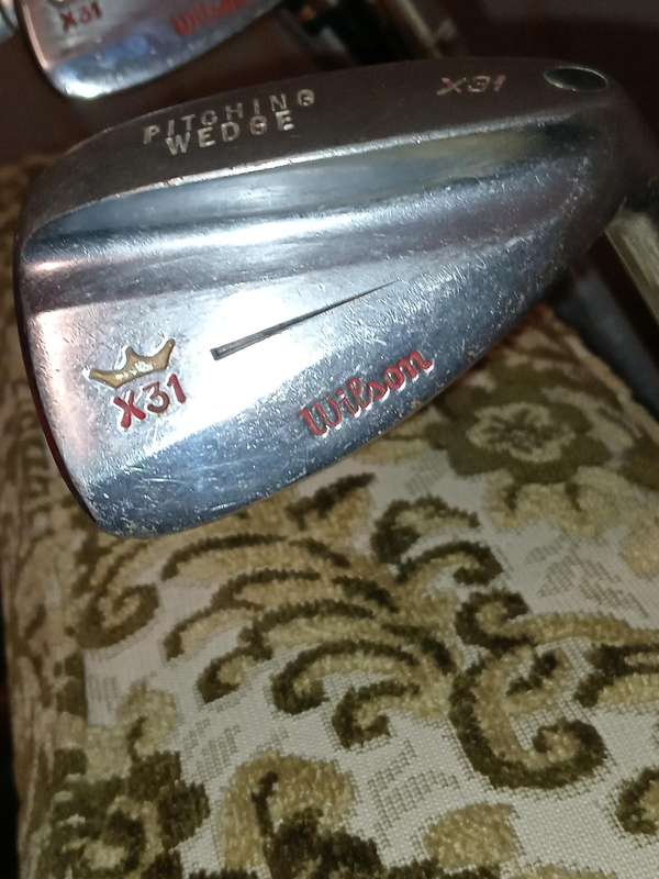 Vintage golf clubs,wilson x31