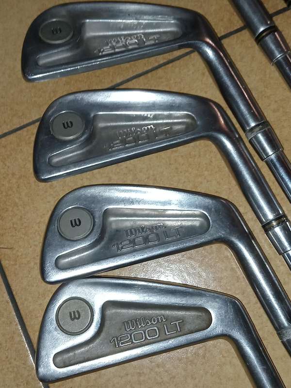 Wilson 1200lt irons set