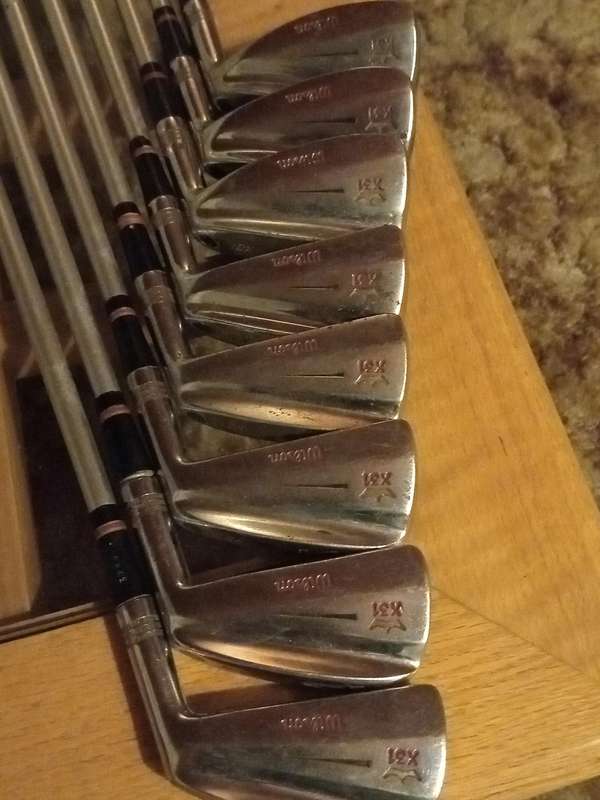 Wilson golf clubs irons