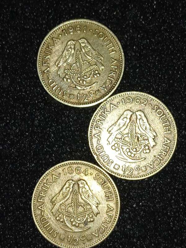 Old south african coins,very good condition