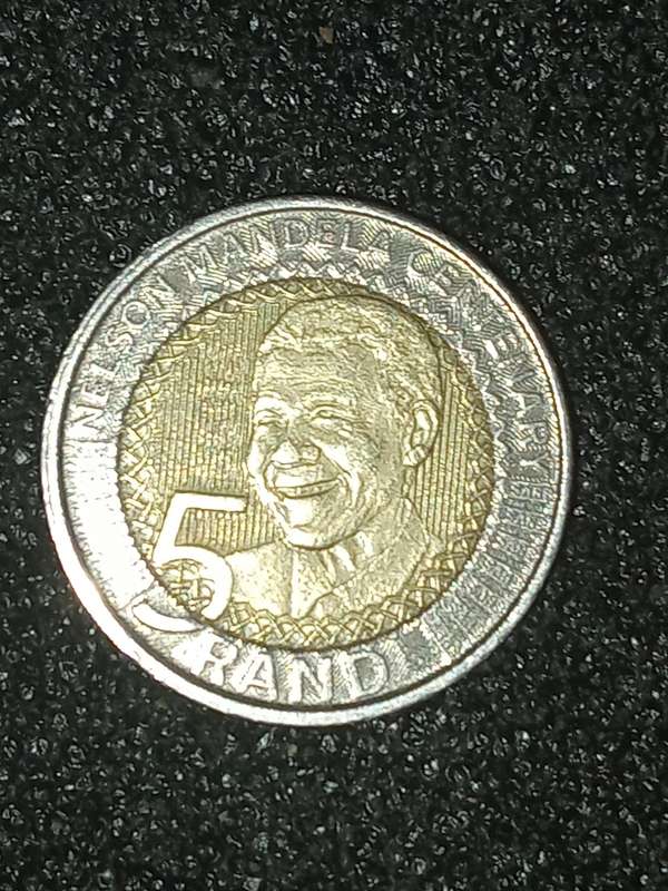 2018 SA Mandela R5 coin