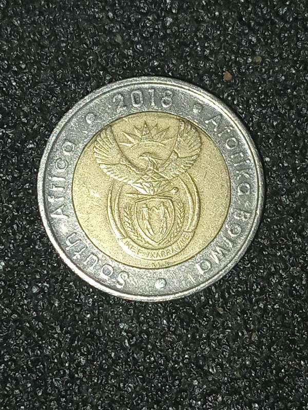 2018 SA Mandela R5 coin