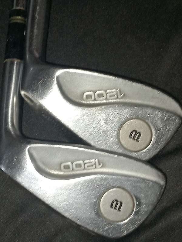 Wilson 1200 golf clubs, irons set 2-9