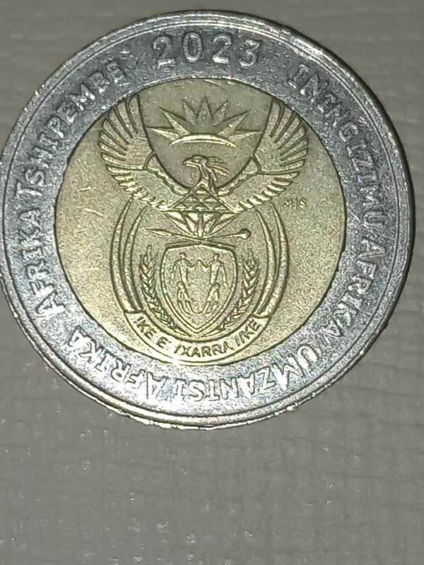 South african commemorative set R5 coins