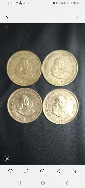 Old South African coins