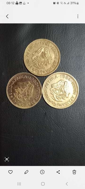 Old South African coins