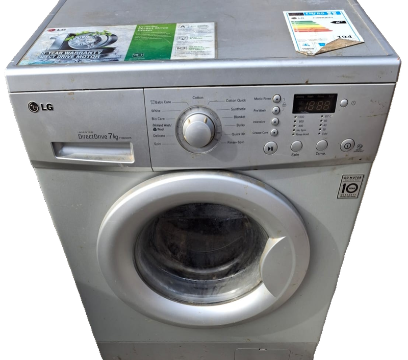 LG 7kg Inverter Direct Drive Front Loader Washing Machine
