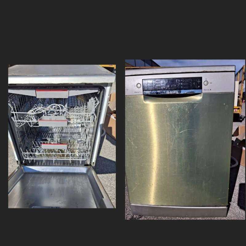 Bosch Serie 4 SilencePlus Dishwasher  Stainless Steel  Used