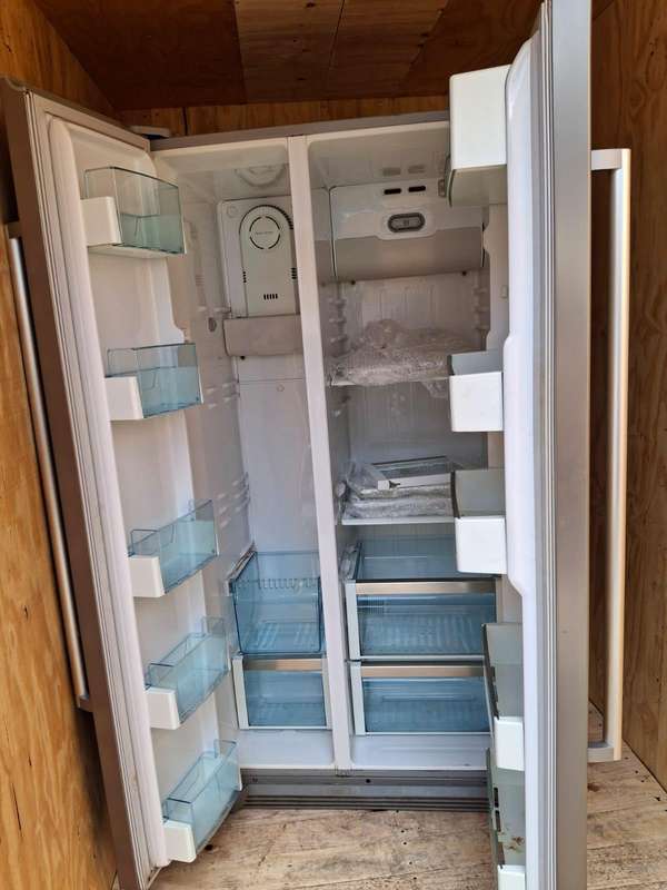 Bosch Side-by-Side Double Door Fridge  Stainless Steel