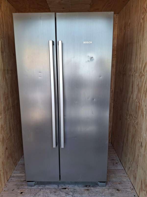 Bosch Side-by-Side Double Door Fridge  Stainless Steel