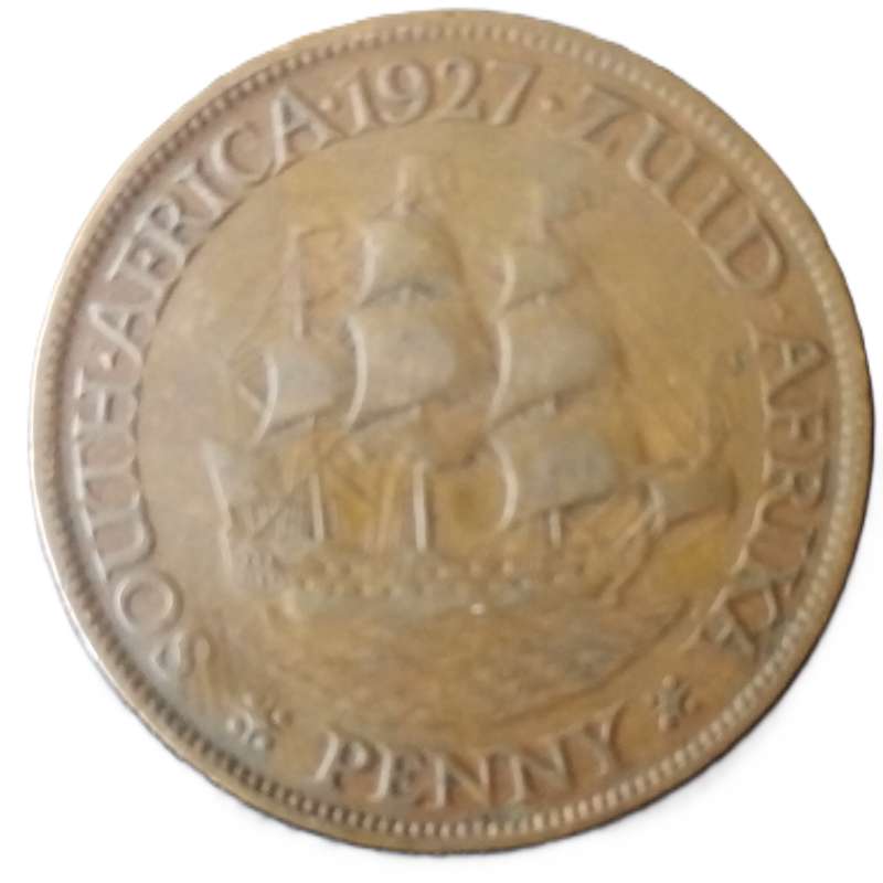 1927 South Africa 1 Penny