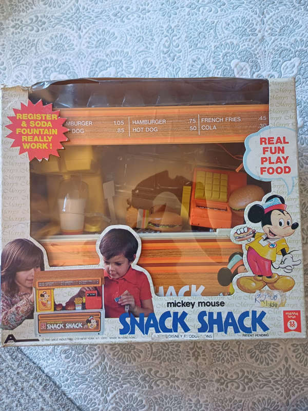 Vintage Mickey Mouse Snack Shack