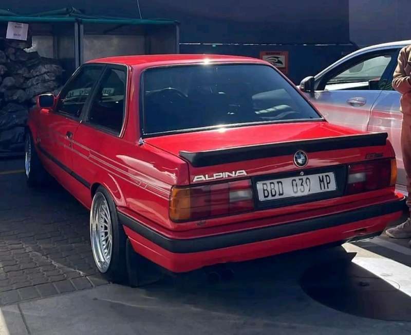 Bmw ALPINA Boot lettering badge